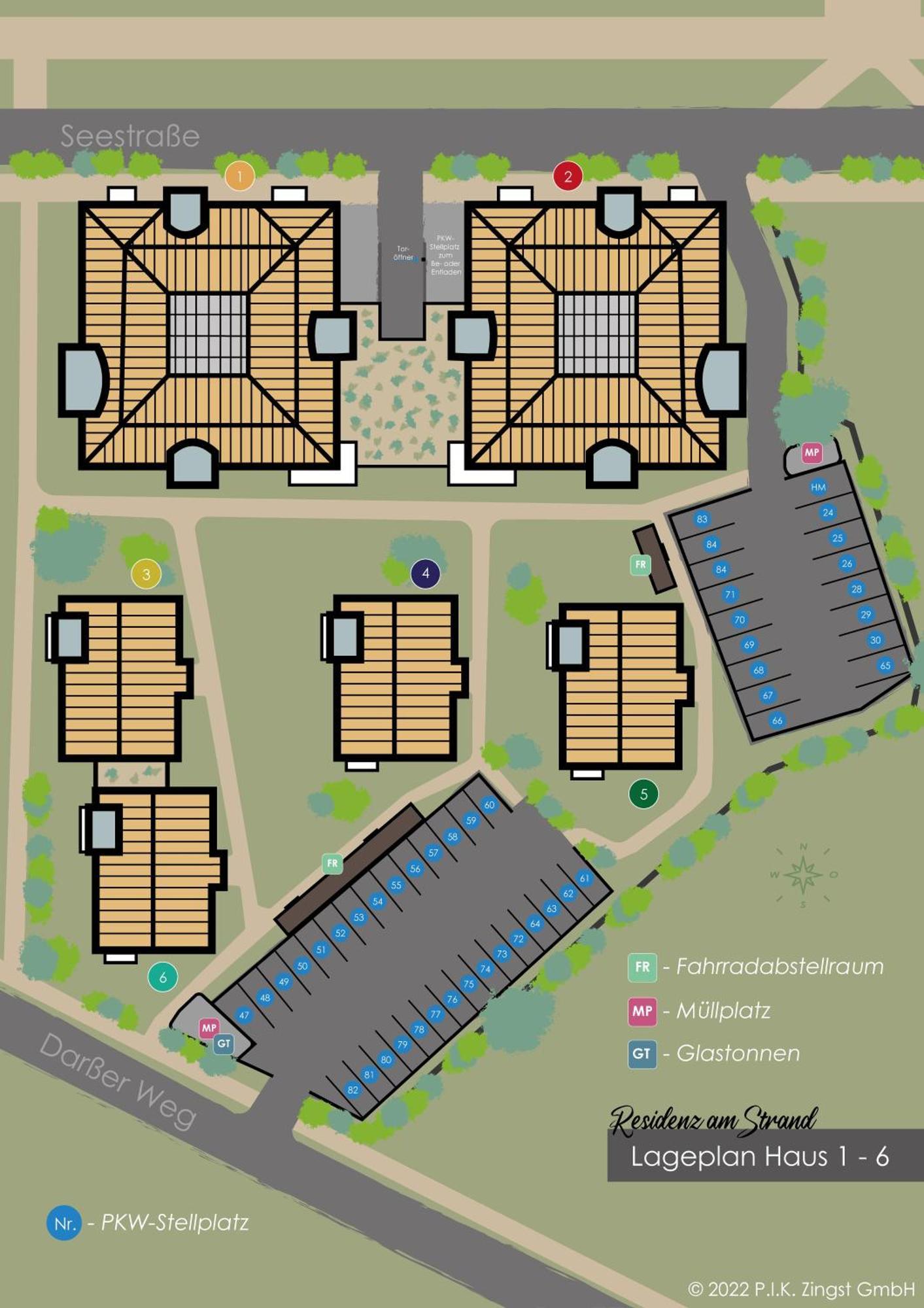 Residenz Am Strand Wohnung 4-56 징스트 외부 사진
